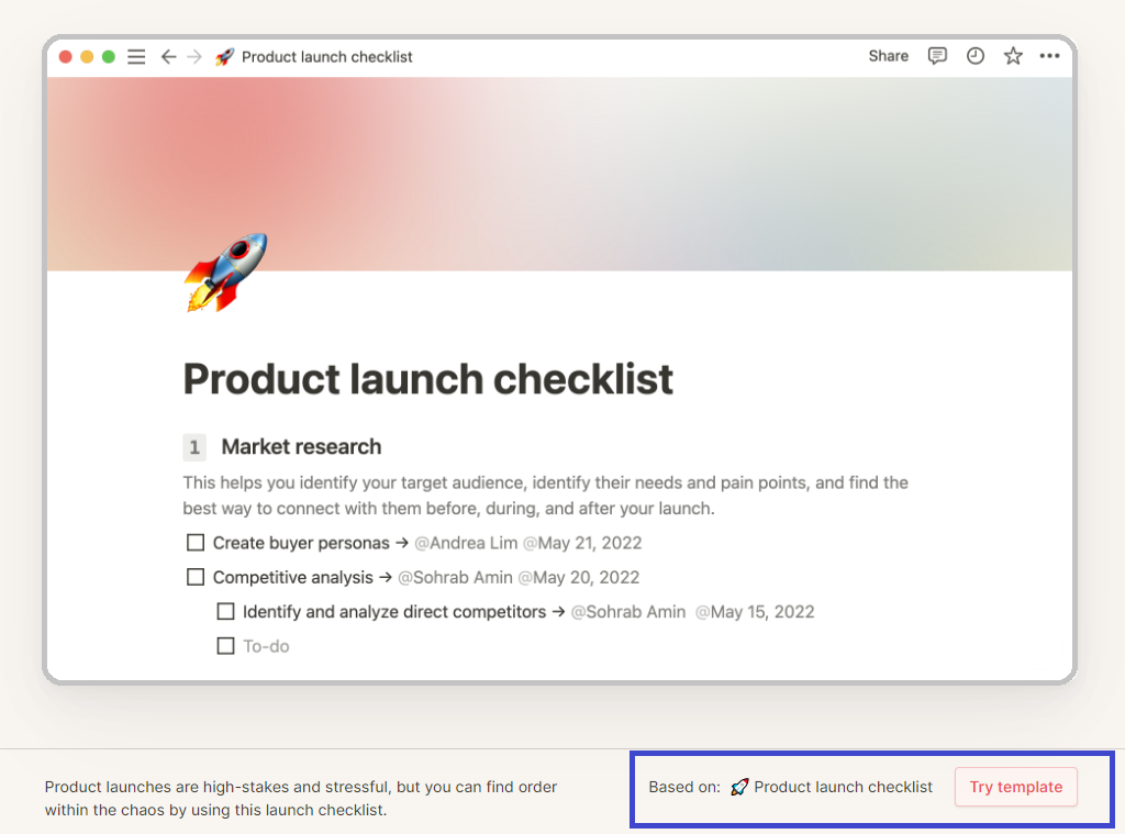 ProductHunt Launch Checklist
