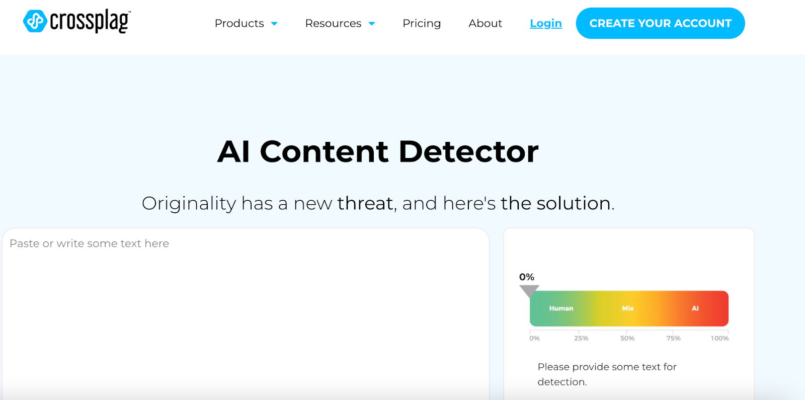 Crossplg's AI Detector